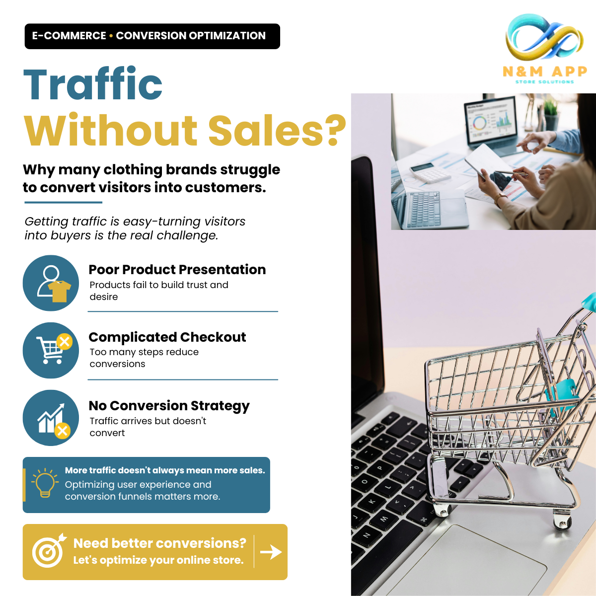Traffic Without Sales?