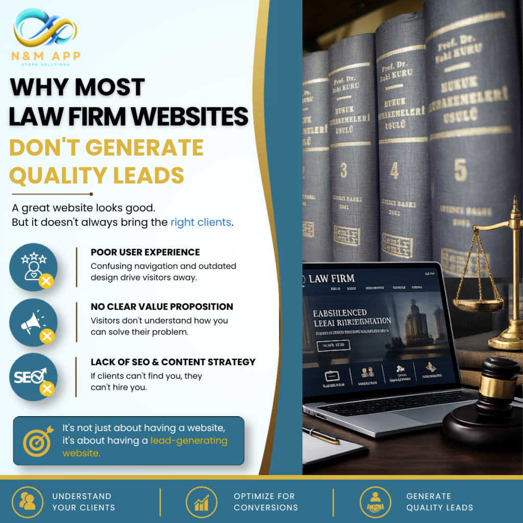 Why most Law firm Websites don't generate quality leads
