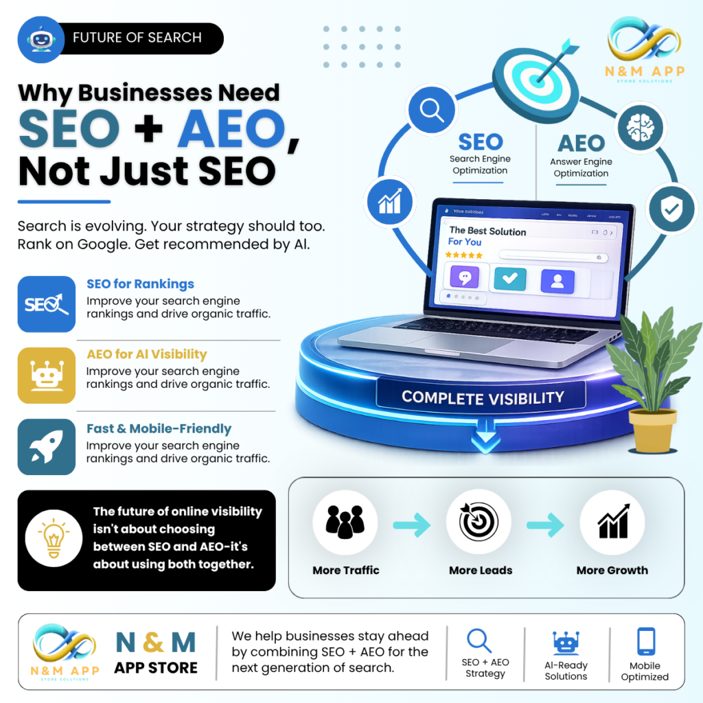 Why Businesses Need SEO + AEO, Not Just SEO