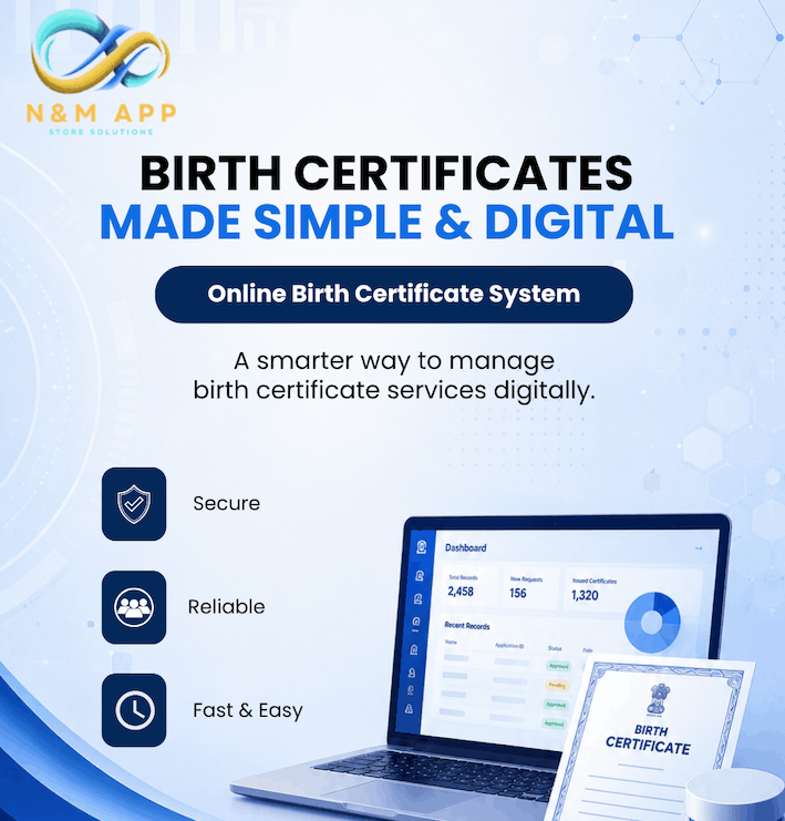 Online Birth Certificate System